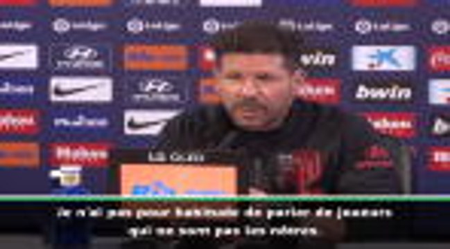 Transferts - Simeone : Cavani ? Je ne parle pas des joueurs qui ne sont pas les miens
