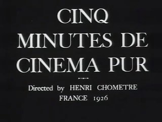 Five Minutes of Pure Cinema - Henri Chomette (1925)