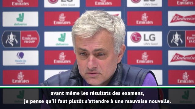 Tottenham - Mourinho : Kane ? Il faut s'attendre à une mauvaise nouvelle