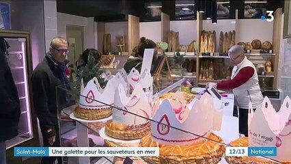 Saint-Malo : une galette des rois pour financer les sauveteurs en mer