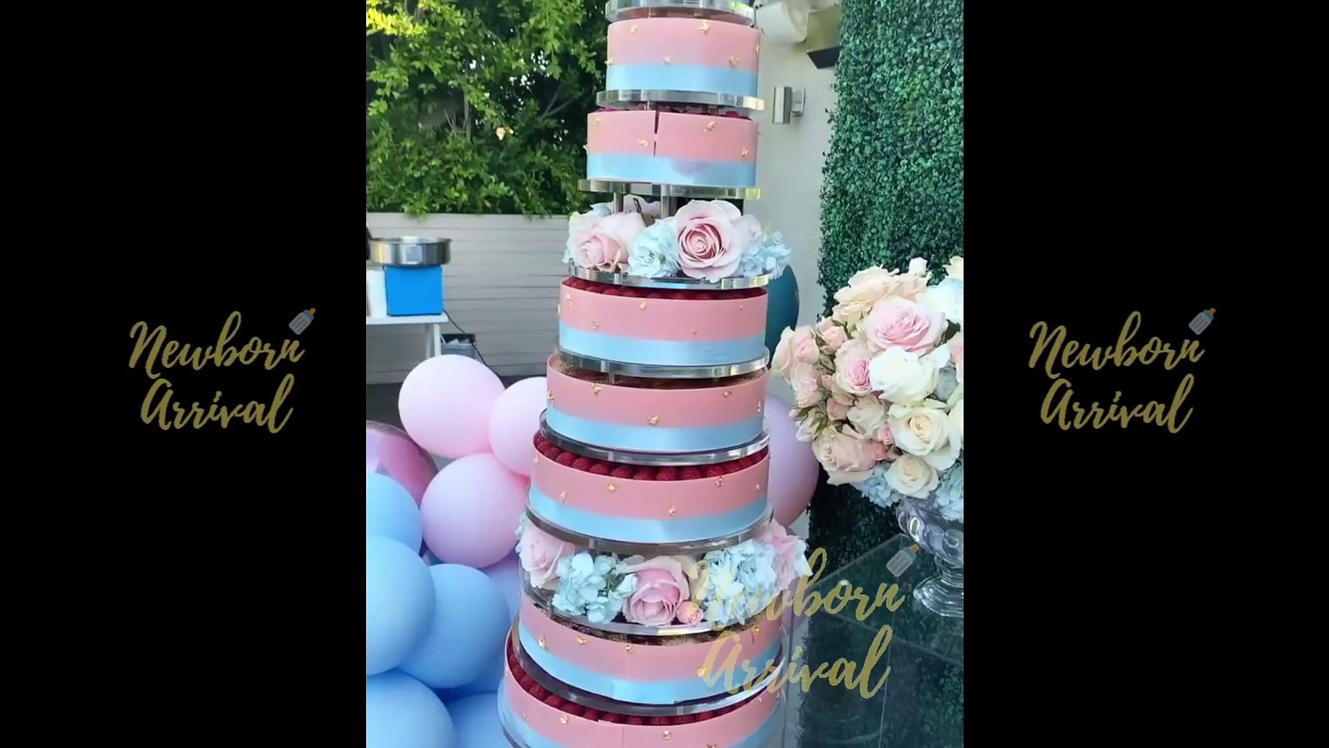 Christina Milian Matt Pokora Host Gender Reveal Baby Shower Video Dailymotion