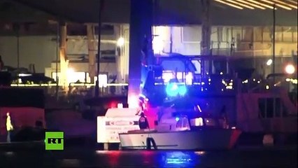16 personas quedan colgadas a más de 20 metros de altura en un SeaWorld de EE.UU.