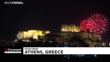 Neujahrsfeiern, Eisbader und brennendes Australien