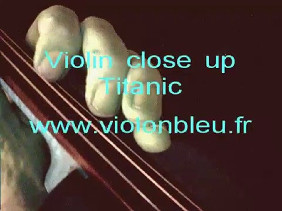 Apprendre au violon Titanic My Heart will go on (tuto main gauche)