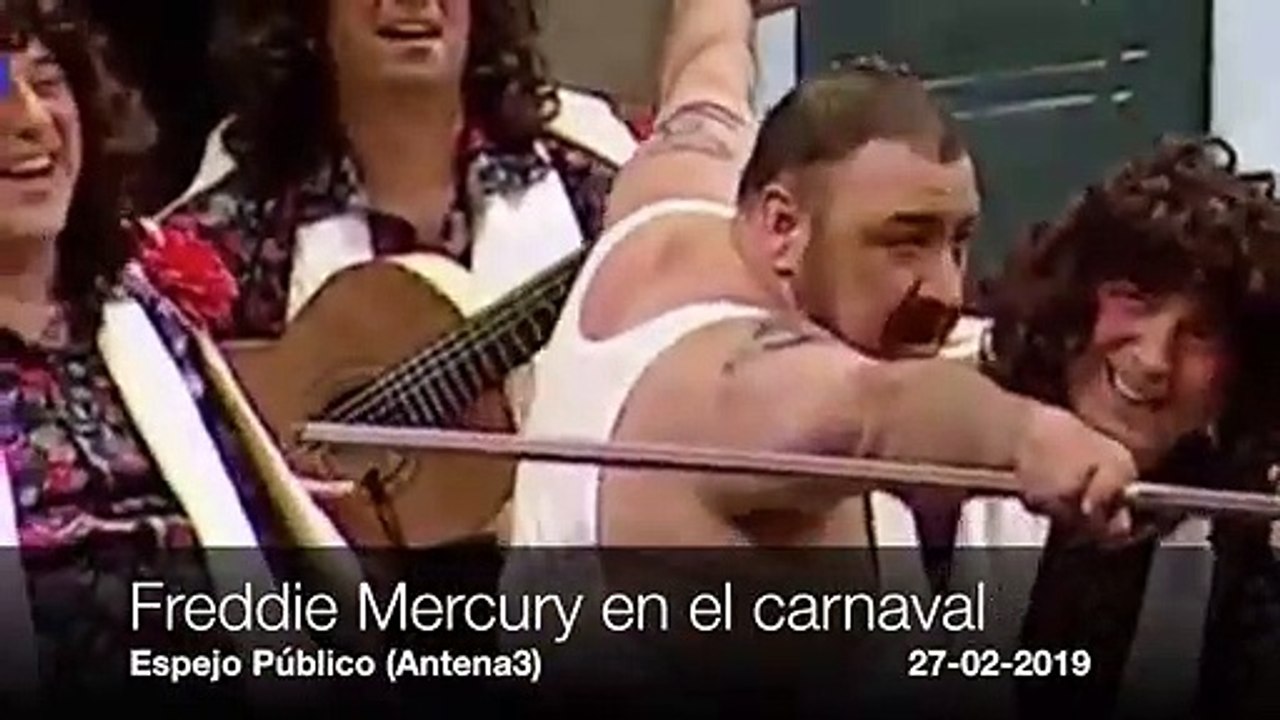 Muchas risas con esta parodia de Freddie Mercury en una chirigota del Carnaval de Cádiz 2019