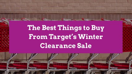 The Best Things to Buy From Target’s Winter Clearance Sale