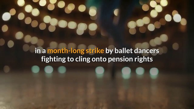 Ballet dancers down tutus in longest strike ever at Paris Opera