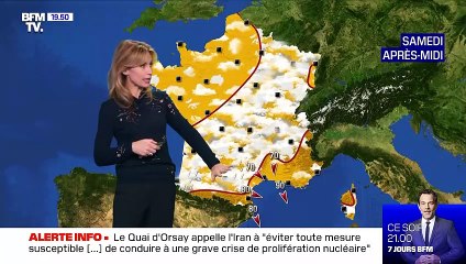 La météo pour ce samedi 4 janvier 2020