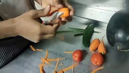 Watermelon carving easy process step by step