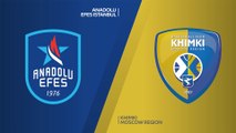 Anadolu Efes Istanbul - Khimki Moscow Region Highlights | Turkish Airlines EuroLeague, RS Round 17