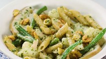 How to Make Chicken & Vegetable Penne with Parsley-Walnut Pesto