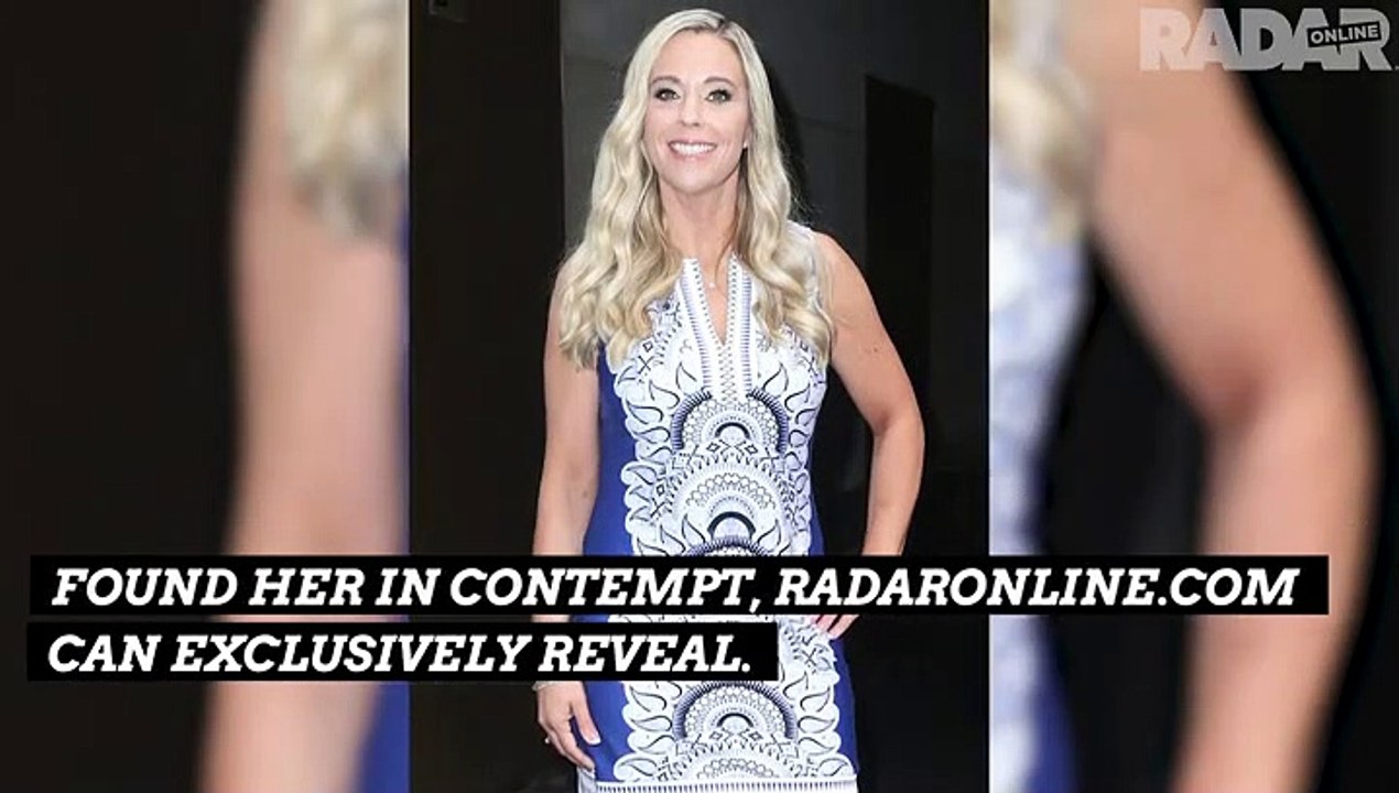 Fired! Kate Gosselin Reveals TLC Terminated Her In Shocking Court Confession