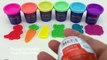 Learn Colors Play Doh Strawberry and Teddy Bear Molds _ Kinder Surprise Eggs Zuru 5 Surprise Toys