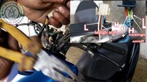 How To Install pass lights switch on all scooter | How To Install pass lights switch on Old Modal Honda Dio Scooter | How To Replace High Low switch