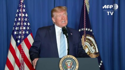 Trump asegura que EEUU “no busca un cambio de régimen” en Irán