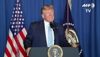 Trump asegura que EEUU “no busca un cambio de régimen” en Irán