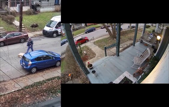 Ce livreur est filmé en train de malmener des colis