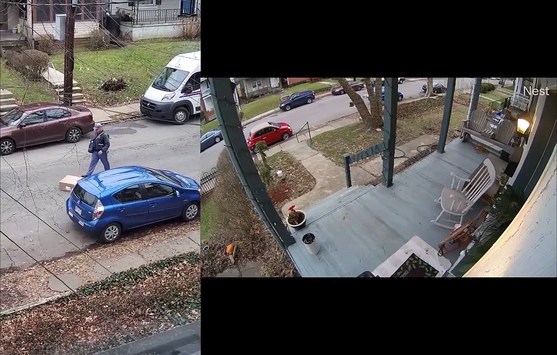 Ce livreur est filmé en train de malmener des colis