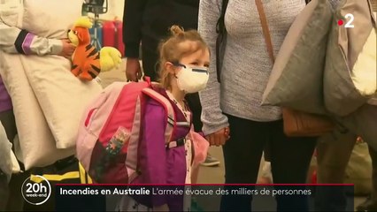 Incendies en Australie : des milliers de personnes évacuées
