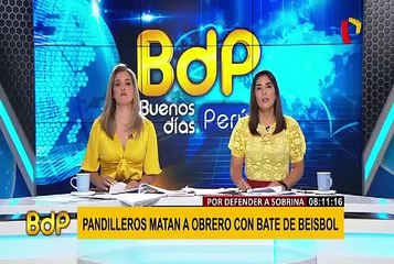 El Agustino: pandilleros matan con bate de béisbol a obrero por defender a su sobrina