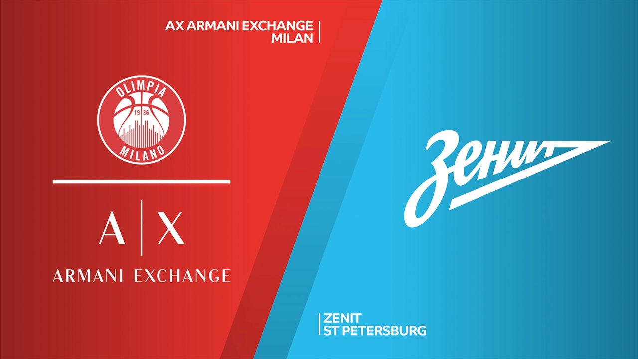 AX Armani Exchange Milan - Zenit St Petersburg Highlights | EuroLeague, RS Round 17