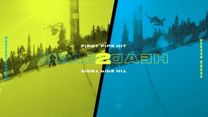 Head 2 Head: Rachael Karker Vs. Cassie Sharpe First Modified Superpipe Hit