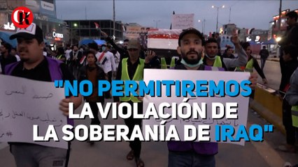 "No permitiremos la violación de la soberanía de Iraq"