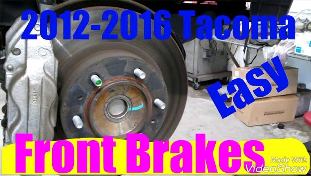 2012-2016 Tacoma Front Brakes
