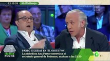 Jesús Maraña se pone como el bicho del pantano cuando Inda le recuerda una condena histórica