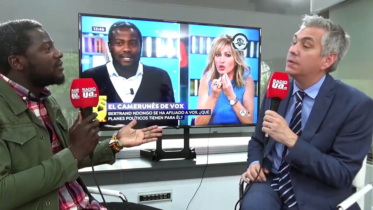 Bertrand Ndongo, 'el negro de VOX': "Controlar la inmigración como pretende VOX no es racismo, es sentido común"