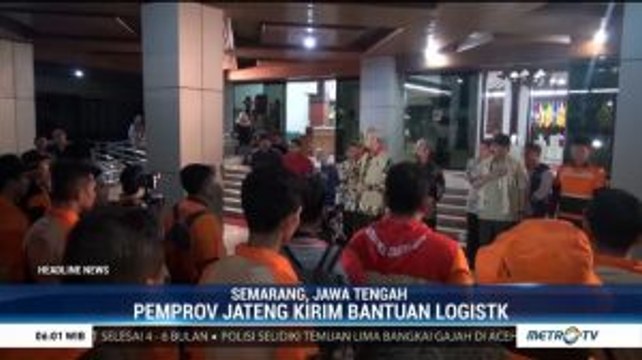 Pemprov Jateng Kirim Bantuan untuk Korban Banjir di Tiga Provinsi
