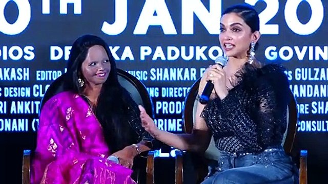 Deepika Padukone and Laxmi Agarwal get emotional during the song launch of Chhapaak