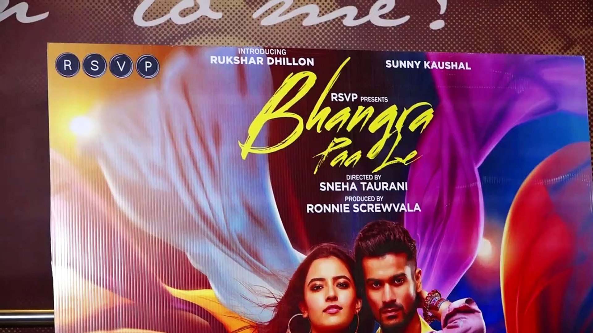 Screening of BHANGRA PAA LE Vicky Kaushal Radhika Madan