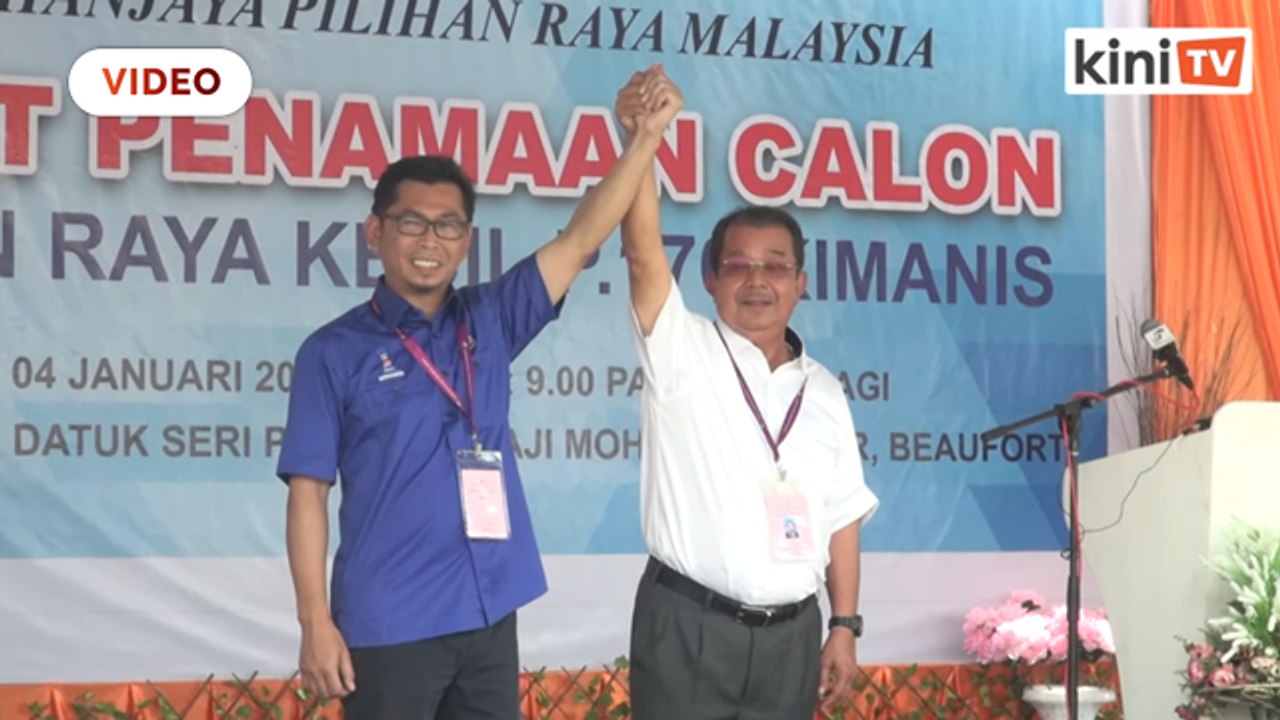 PRK Kimanis: Pertandingan hanya BN dan Warisan, tiada calon bebas