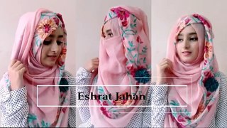 How to wear hijab & niqab without inner cap||Easy hijab tutorial
