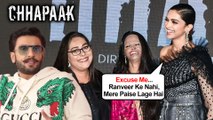 Deepika Padukone FUNNY Reaction On Ranveer Singh Investing In Chhapaak Title Song Launch