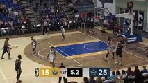 Isaac Haas Posts 10 points & 12 rebounds vs. Santa Cruz Warriors