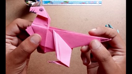 || How to make a paper dinosaur || Dinosaur Origami || Easy to learn