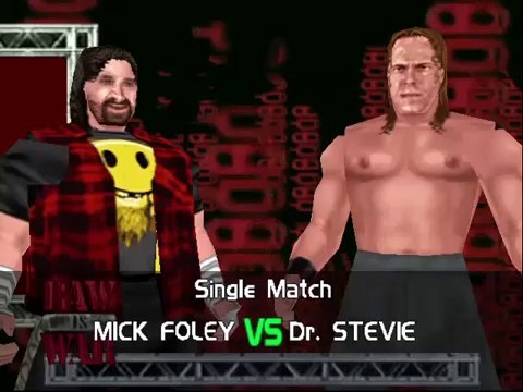 TNA Cross The Line Mod Matches Mick Foley vs Dr Stevie