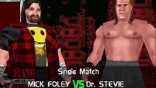 TNA Cross The Line Mod Matches Mick Foley vs Dr Stevie
