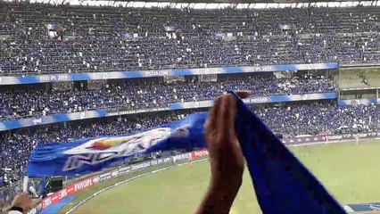 Hardik Pandya Helicopter shot | Wankhede Stadium |