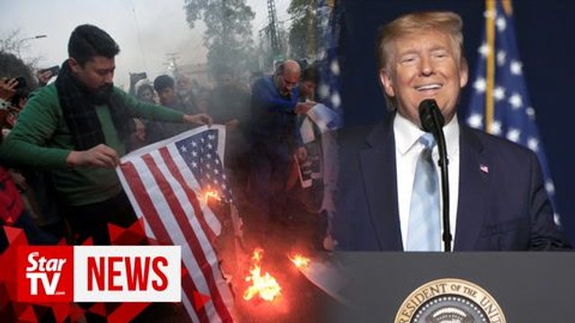 Trump says he 'terminated' top Iran general to thwart attack on Americans