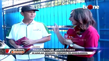 Sejumlah Bengkel Ramai Dipadati Pelanggan
