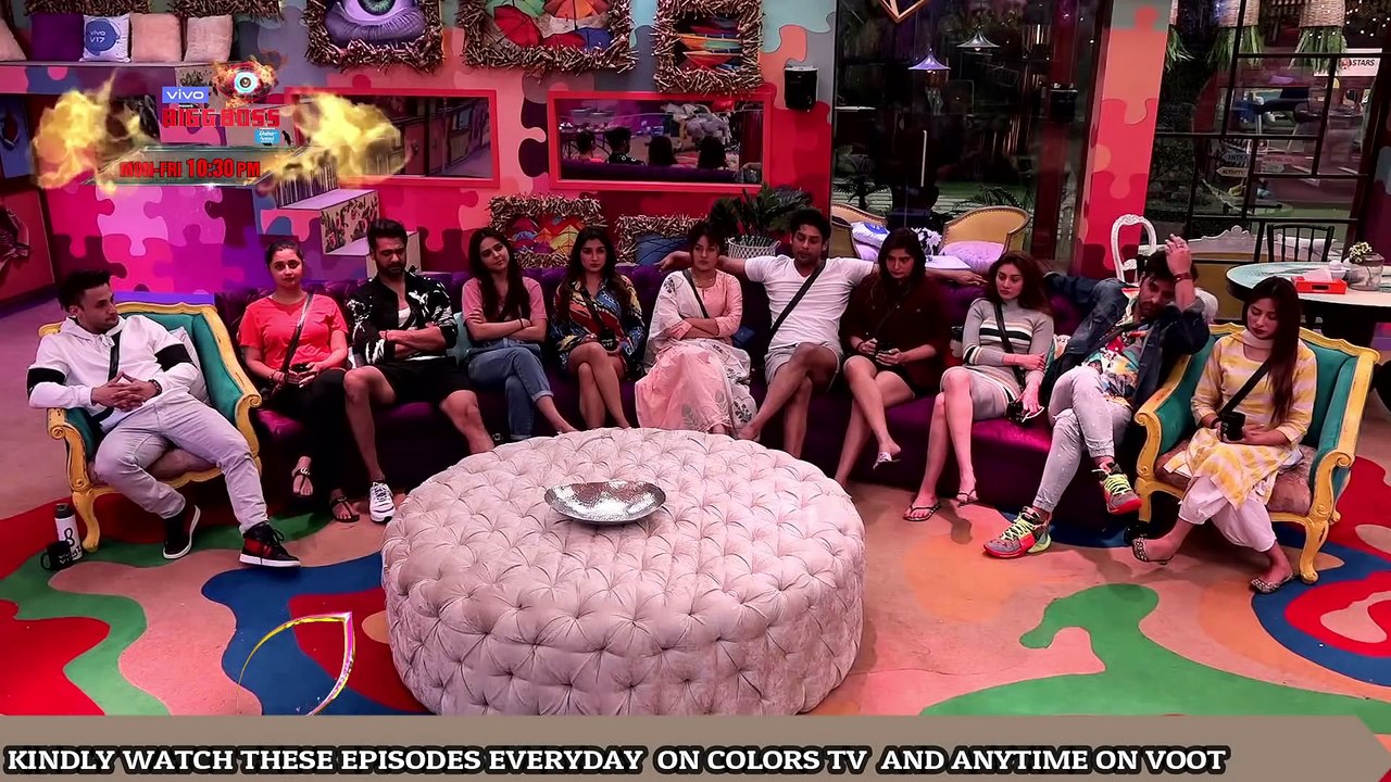 BiggBoss 13 - Paras, Mahiara, Shidhart voted against Madhurima Captainship.
