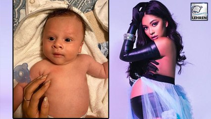 Chris Brown’s Ex-GF Ammika Harris Shares New Pic of ‘Big Boy’ Aeko!