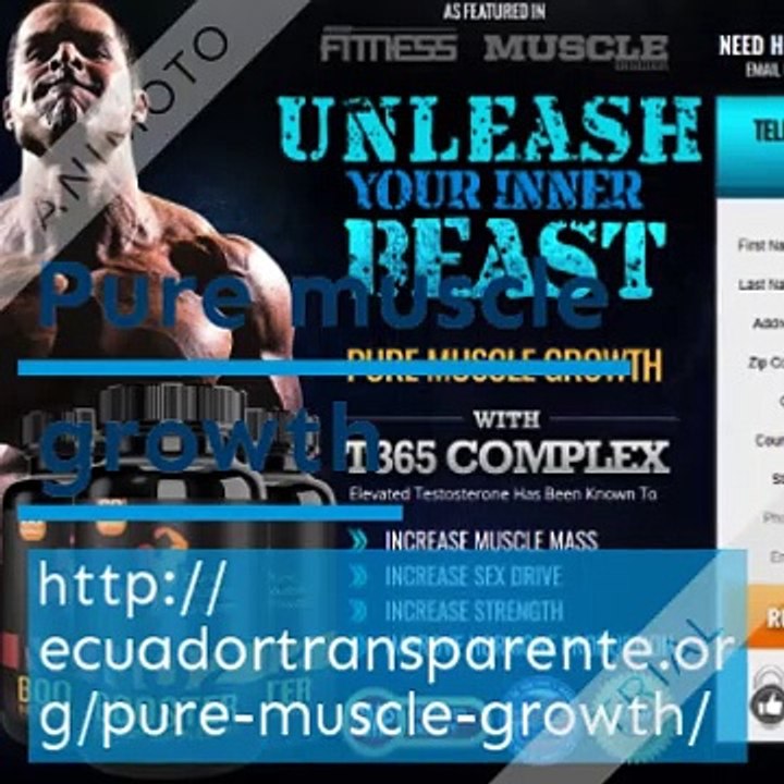 Pure Muscle Growth Reviews - Side Effects, Scam, Pills Price to Buy