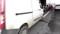 Tem'de zincirleme kaza; 7 araç karıştı, yol trafiğe kapandı aktüel