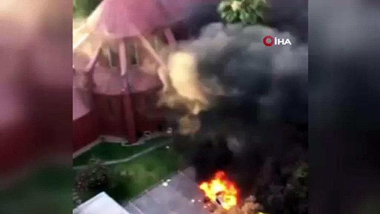 - Şili’de göstericiler polise tahsis edilen kiliseyi yaktı