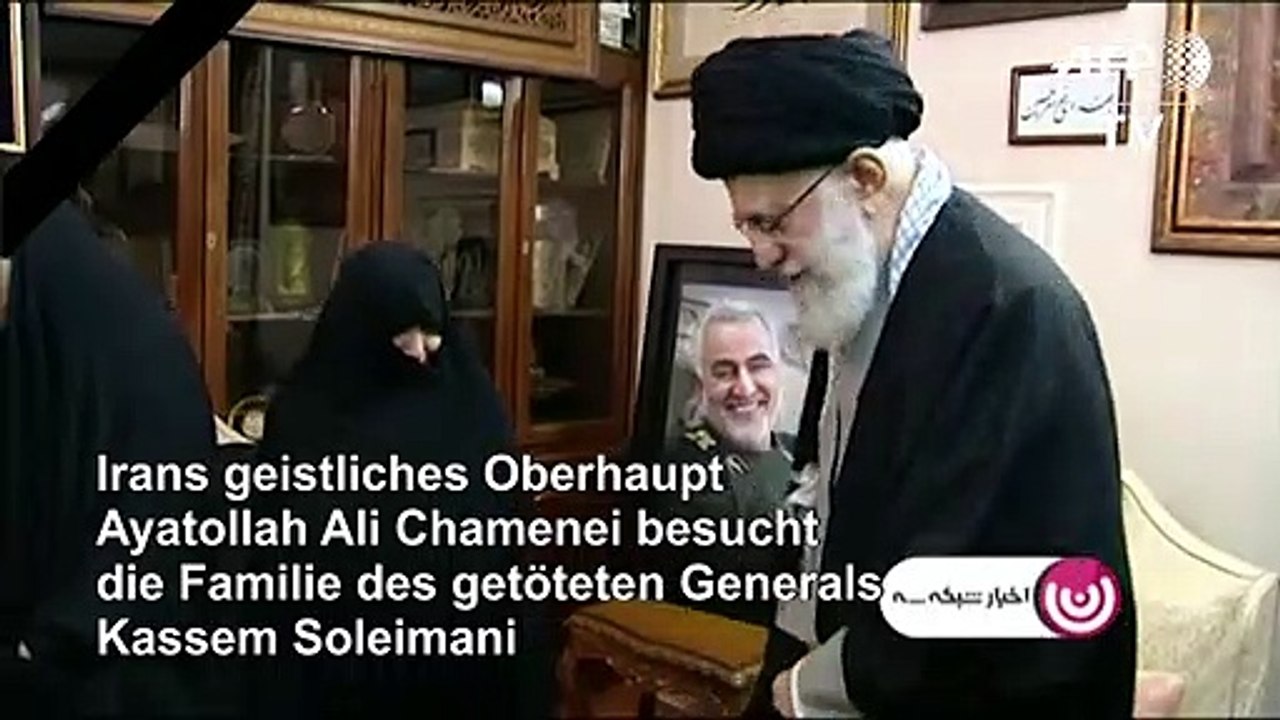 Chamenei kondoliert Familie von getötetem General Soleimani