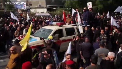 Los chiíes de Bagdad se vuelcan en el funeral del general Soleimani
